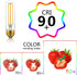 Adshen-US T10 Bulbs,Warm 2700K,6W Dimmable Bulbs 60 Equivalent,E26 Bulb Lights,4-Pack LED Tubular Light White Tube