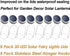 Mason Jar Solar Lantern Lights - 8 Pack 30 LED Bulbs Fairy Star Firefly Solar Lids