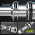 TAILONZ PNEUMATIC 3/8"NPT 5 Way 2 Position Air Hand Lever Operated Valve, Manual Control Push-Pull
