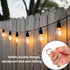 1.65 Inch, 30 Screw Hooks Small Metal Ceiling Hooks for Outdoor String Lights, Wind Chimes, Lanterns, and Hanging