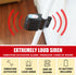 (120 Jammer Securityman Door Security Bar with Alarm | Sliding Door Security | Door Stopper dB Extra Loud Alarm) Enjoy