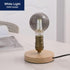 FLSNT Globe LED Edison Bulbs, 5000K Daylight, 4W (40W Equivalent), E26 Base, 300LM, Smoky Grey Glass, 6 Pack