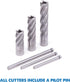 Evolution CC687L 11/16-Inch Diameter x 2-Inch Depth of Cut Cyclone High Speed Steel Annular Cutter