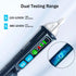 2PCS LETONNEY Voltage Tester, Non Contact Voltage Detector, Circuit Tester Dual Range Voltage Sniffer AC 12V-1000V/48V-1000V, Live/Null Wire Tester with Alarm and Flashlight (Blue)