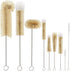 MASTERTOP 9 Pieces Bottle Brush Set - Long Water Bottle and Straw