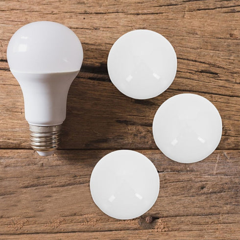 10pcs Toyvian Plastic Lamp Shade Vanity Light Globe Replacement Half Sphere Cover for Bathroom Makeup Mirror Wall