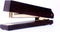 HOYUJI Woodgrain Black Stapler, Marbled Woodgrain Stapler, Elegant Modern Accessory for Stylish Desks, Rose Gold