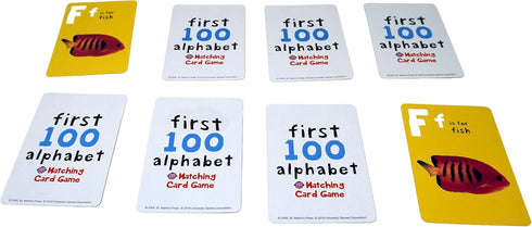 Briarpatch First 100 Alphabet Matching Card Game - Educational Fun for Ages 2+