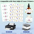 WATMTIN 200 4x2 Inch Pcs Printable Bottle Labels, Glossy White Waterproof Sticker Labels, Printable Adhesive Rectangle