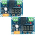 12-36V Low Voltage Digital Protector Disconnect Switch, Cut Off Lithium Battery Over Discharge Protection, 2-Pack