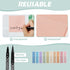 Jutom 29 Pcs Book Annotation Kit, Aesthetic Highlighters, Gel Pens Set, Sticky Notes Tabs, Markers for Office School