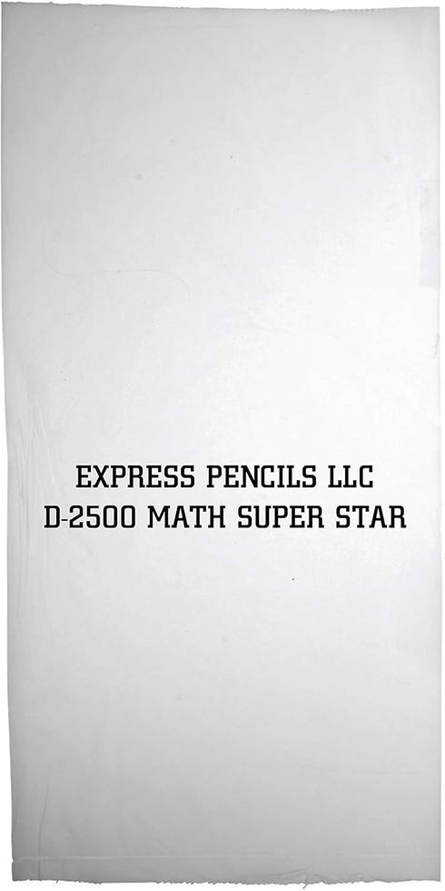 Express Pencils D2500 Math Super Star, 36 Qty Package for Mathematics
