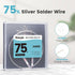 5 Feet Silver Solder Wire, Hard Silver Solder 22 Gauge for Jewelry Repair