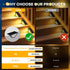 BKBB PPBB (6, Solar Step Lights for Outside, Solar Stair Lights Outdoor Waterproof, Deck Step Lights for Fence, Patio