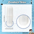 Magnetic Stir Bars 20pcs PTFE Magnetic Stirrer Mixer Bar, 20 mm/0.8 Inch Laboratory Stirrer Mixer Bar
