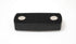 Audio-Visual Direct Black Magnetic Eraser - for Glass Dry-Erase Boards with Replaceable Felt by Audio-Visual Direct