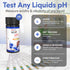 pH Test Strips - 200 Litmus Paper Strips for Urine and Saliva Testing (PHUNIV) - 0 to 14 Universal pH Strips