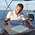 Saypacck Marine Navigation Slide Rule Nautical Plotter Protractor Ship Navigation Tools Course Plotter Divider