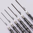 Lanxivi Yongsheng Calligraphy Fountain Pen Set, Transparent Clear with 6 Assorted Tip Sizes for Art and Writing