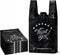 YoYoRain Black Thank you T shirt bag, Grocery shopping bag Reusable and