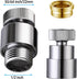 Faucet Aerator for Sink Faucet Adapter, 360 Swivel Faucet to Hose Adapter