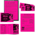 Neenah Astrobrights Color Paper, 8.5” x 11”, 24 lb/89 GSM, Fireball Fuchsia, 500 Sheets (21688)