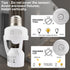 Generic E26/E27 Bulb Motion Sensor Light Socket, Auto On/Off Light Sockets Motion Sensor Adapter, Screw in into Smart