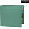 Carstens 4-Inch Heavy Duty 3-Ring Binder, Mint, Waterproof Cover, Holds 600 US Letter Sheets