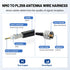 16ft PL259 RG58 Anina Pure Copper Coax Cable NMO to Male, Low Loss Extension Coaxial Wire for Yaesu Vertex Kenwood CB