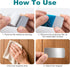 15 Pack 2.3x1.1in (0.02 Silver Metal Strips for Magnets, Rectangular Adhesive Metal Plates for Phone Magnet, Magnetic