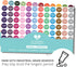 The Organized Pharmacy Expiration Dates Stickers System, 5 Year Supply - 480 Color Coded Inventory Management Labels