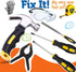 QeeHeng Set 25Pcs Hammer,Kids Set Kids Real Tool for Young Builders,Children Size Real Hand Tools Educational Tool Belt