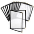 Nicunom 12 Pcak Restaurant Menu Covers, 8.5 X 11 Inch Menu Covers,