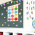 Fancy Land Watercolor Happy Birthday Poster Chart Classroom Bulletin Board Decorations 17” x 22”