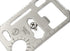 SE 11-Function Stainless Steel Pocket Tool - Compact Multi-Tool with Leatherette Case for Camping, Hiking - MT908-1