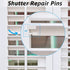 Jetec 170 Set Pieces Repair Plantation Shutters Tool Plantation Shutter Louvers Staples Replacement Repair Pins