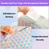 Ycxvacop 50 Pcs Metallic Bubble Mailers,With Thank You Cards and Stickers,Holographic Bubble Mailers,Self Seal Poly