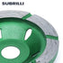 3 Inch Diamond Cup Grinding Wheel for Angle Grinder, Large Segments for Granite, Stone, Marble, Masonry, Concrete