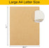 EUSOAR Graph Journal, 3 Packs Large A4 8.5" x 11" 40 Sheets/ 80 Pages, 100gsm Thick Paper Kraft Sketchbook Composition Diary Subject Notebooks Planner Journal for Students Office