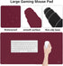 Set, MOSISO Keyboard Mouse Pad Large Gaming Mousepad&Keyboard Wrist Rest&Mouse Wrist Rest&Coaster, Ergonomic Non-Slip