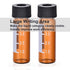 ESHATO 4ML Autosampler Vial, 100 Pack HPLC/GC Amber Vials with Screw Cap, Writing Patch, White PTFE and Silicone Septa