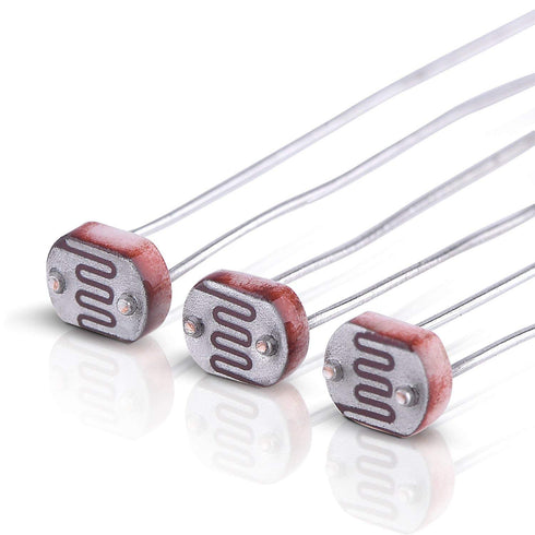 EBOOT 30 Pieces Photoresistor, Light Dependent Resistor 5 mm (5539)