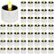 30 Pcs Solar Power Tea Lights Reusable Flameless Candle 2.3 x 2