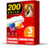 CAREGY Thermal Laminating Pouches, 200 Pack, 3 Mil, Clear, Letter Size