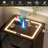 LICAEVEY 3 2 LED Strip Light with Touch Control, Colors Wireless Charging Night Stand Light with USB Ports, for Bedside