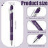 Zonon 12 Pieces Fine Point Inspirational Motivational Pens, Fun Quotes Ballpoint Pens for School Office Gifts (Dark