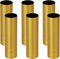 Generic 6PCS Gold Metal Chandelier Candle Light Cover Sleeves Replacement Part Chandelier Cover