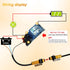 Taiss/ 1 Pair Photoelectric Sensor M18 Infrared Ray Through-Beam Reflection Switch NPN NO 6-36VDC with Mounting Bracket