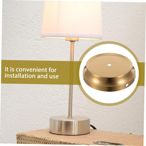 Sturdy Elegant Lamp Base for Desk and Floor - Versatile Home Decor