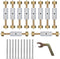 Eagles Cassette Repair Device, 86 Type Universal Cassette Repairer with 10 Screws Tools, Sturdy Switch and Socket